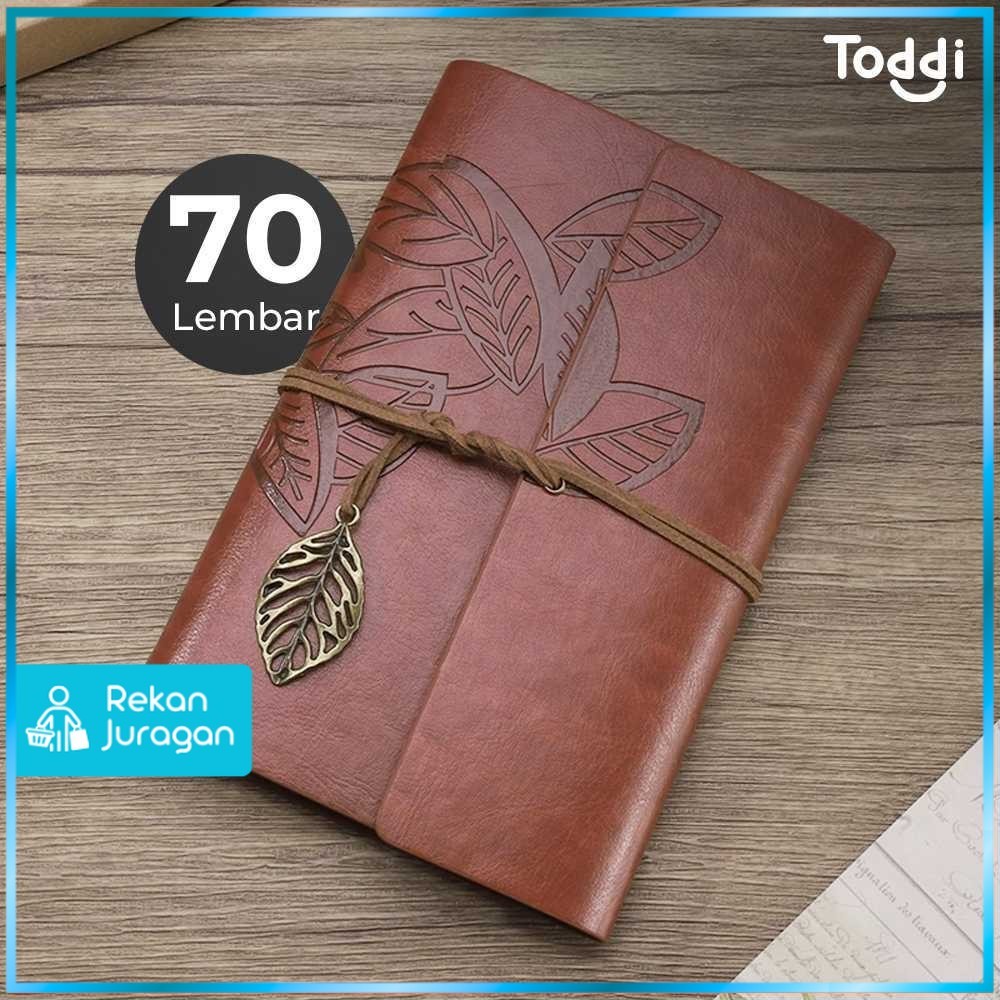 

Toddi BESTOYARD Buku Jurnal Leather Diary A6 70GSM 140 Halaman Blank - B-606