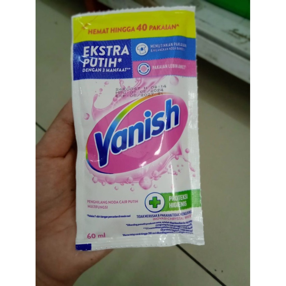 VANISH WHITE 60ML /1 sachet