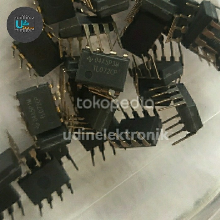 PART ic tl072cp original tl072 texas 072 asli
