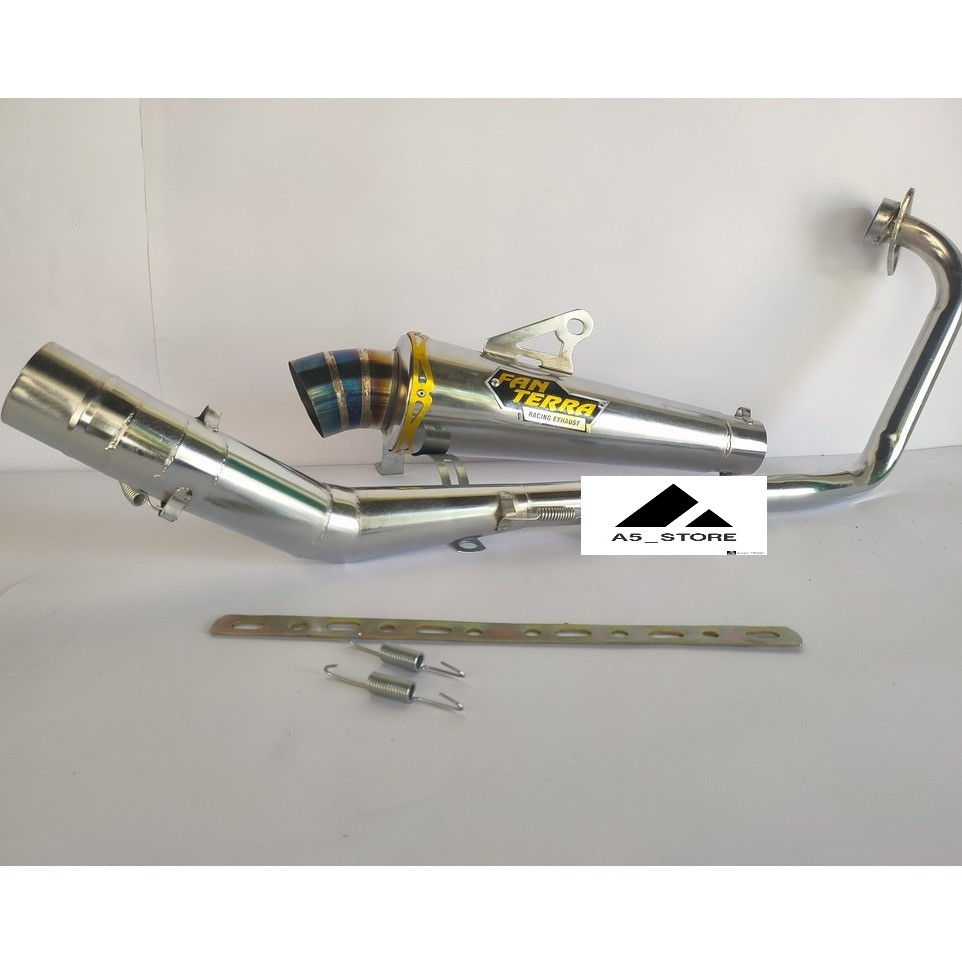 Knalpot Racing FANTERRA MX, Satria FU, MX KING, Satria FI, Sonic, Supra GTR, CS 1
