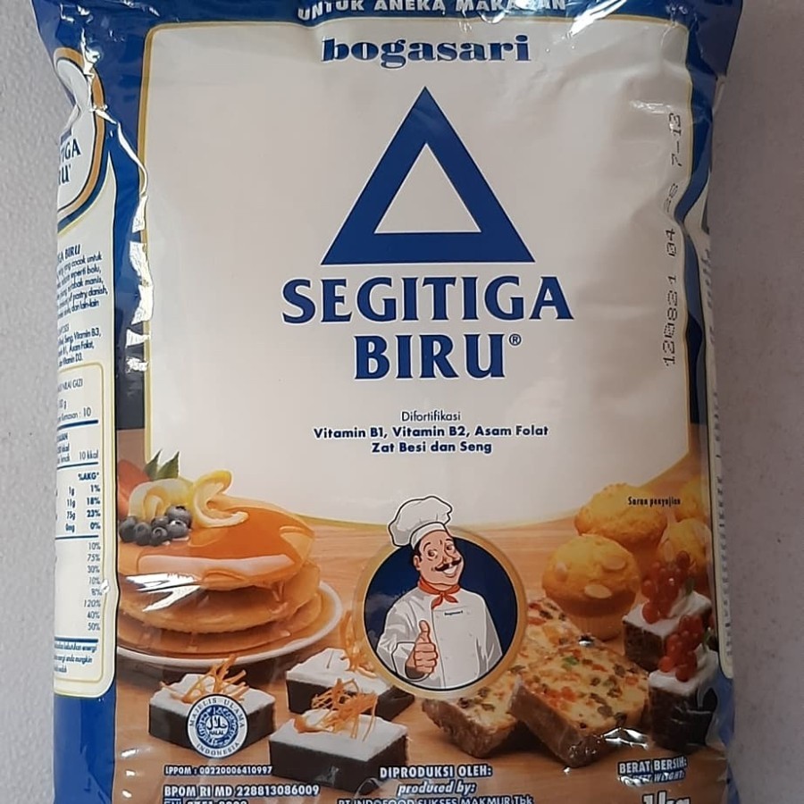 

TERLARIS Tepung Segitiga Premium Bogasari - 1 Kg