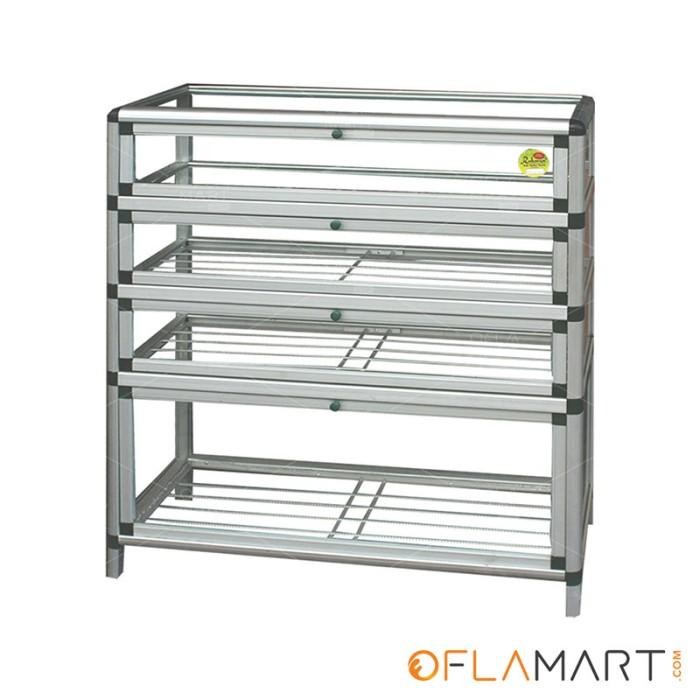 RAK SEPATU RSP FULL KACA - RABANA