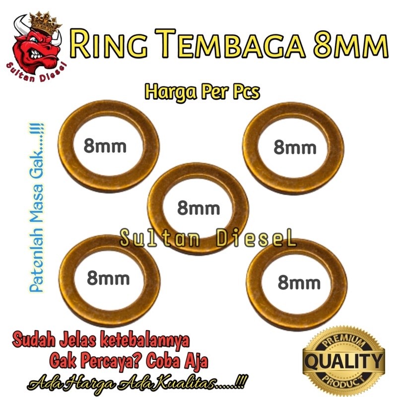 

Ring Tembaga 8mm Harga untuk 1 pcs reng tembaga 8 mili amplas