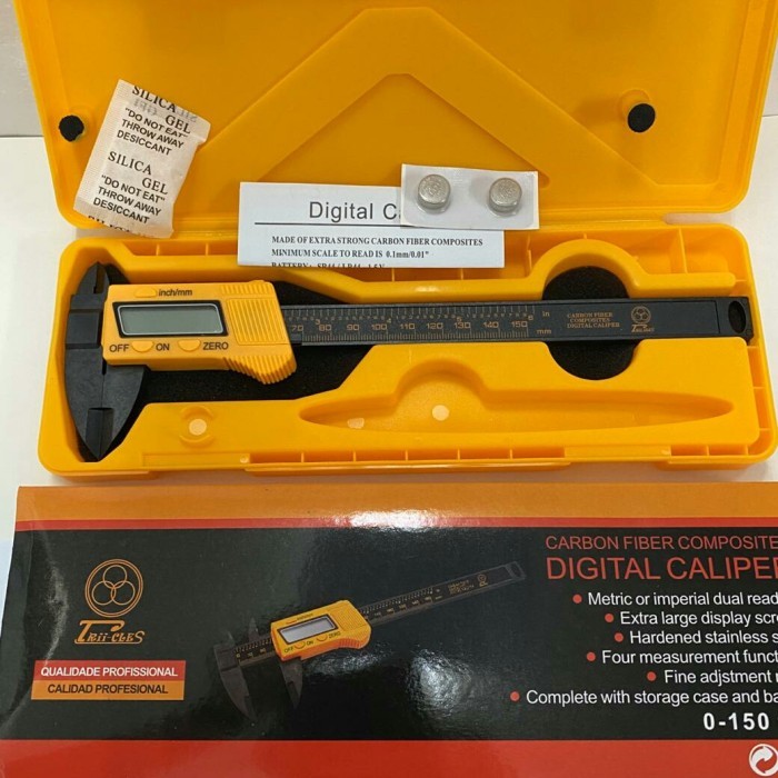 

jangka sorong digital / digital caliper/sigmat digital 6" Tricle brand
