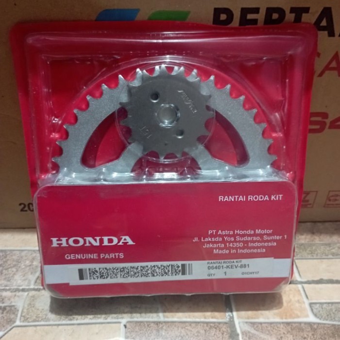 Gear Gir Seat Supra X Lama Supra Fit Lama KEV Original AHM