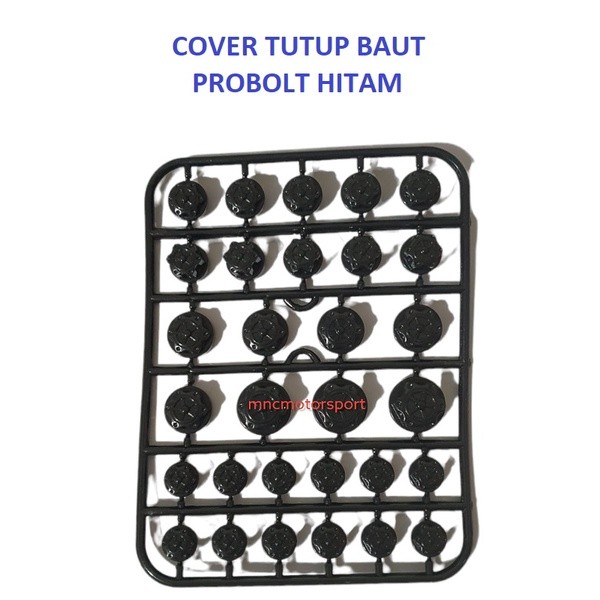 COVER TUTUP BAUT PROBOLT MONEL HITAM MERAH BIRU
