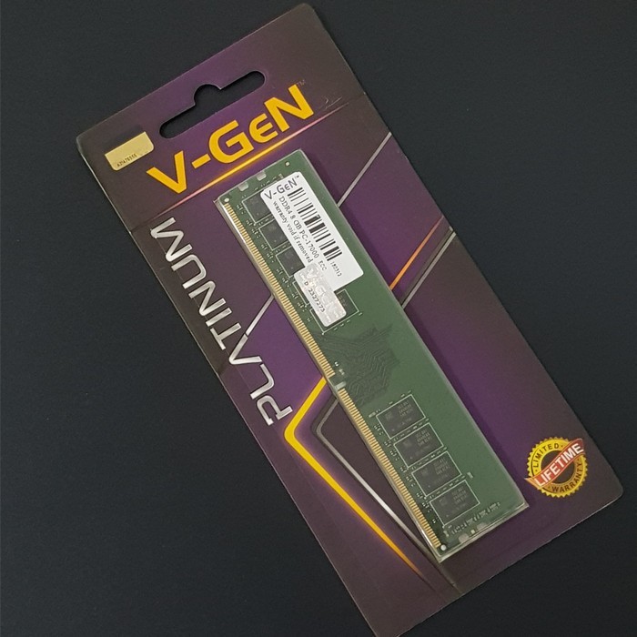 Ram ECC V-Gen Ddr4 8GB 2400/2666 - Vgen Ram Server Ecc 8GB 2666Mhz - 2400Mhz