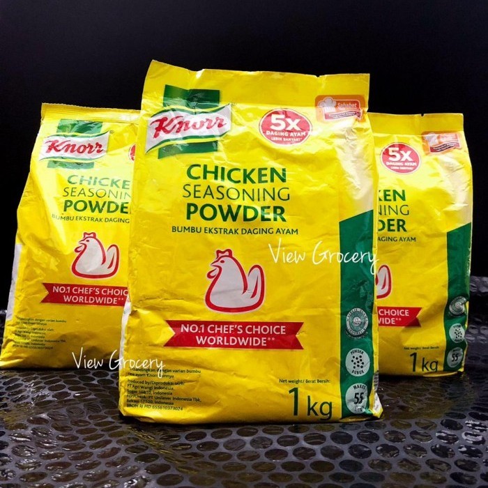 

[[PROMO]] knoor chicken powder refill 1kg - chicken seasoning powder
