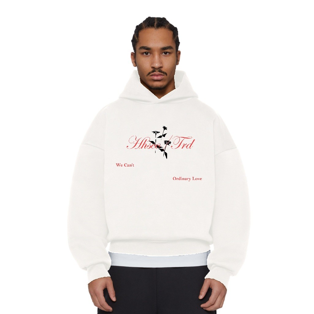 HHSCO - Hoodie Boxy Ordinary White Unisex