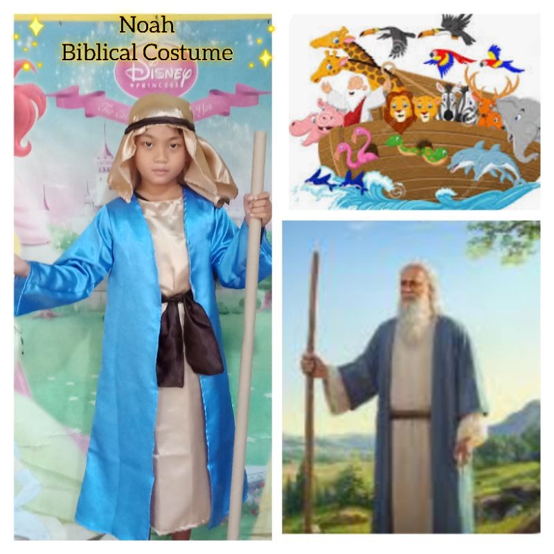 azamtea2STOREKostum Nabi Nuh Baju Kostum Biblical Noah
