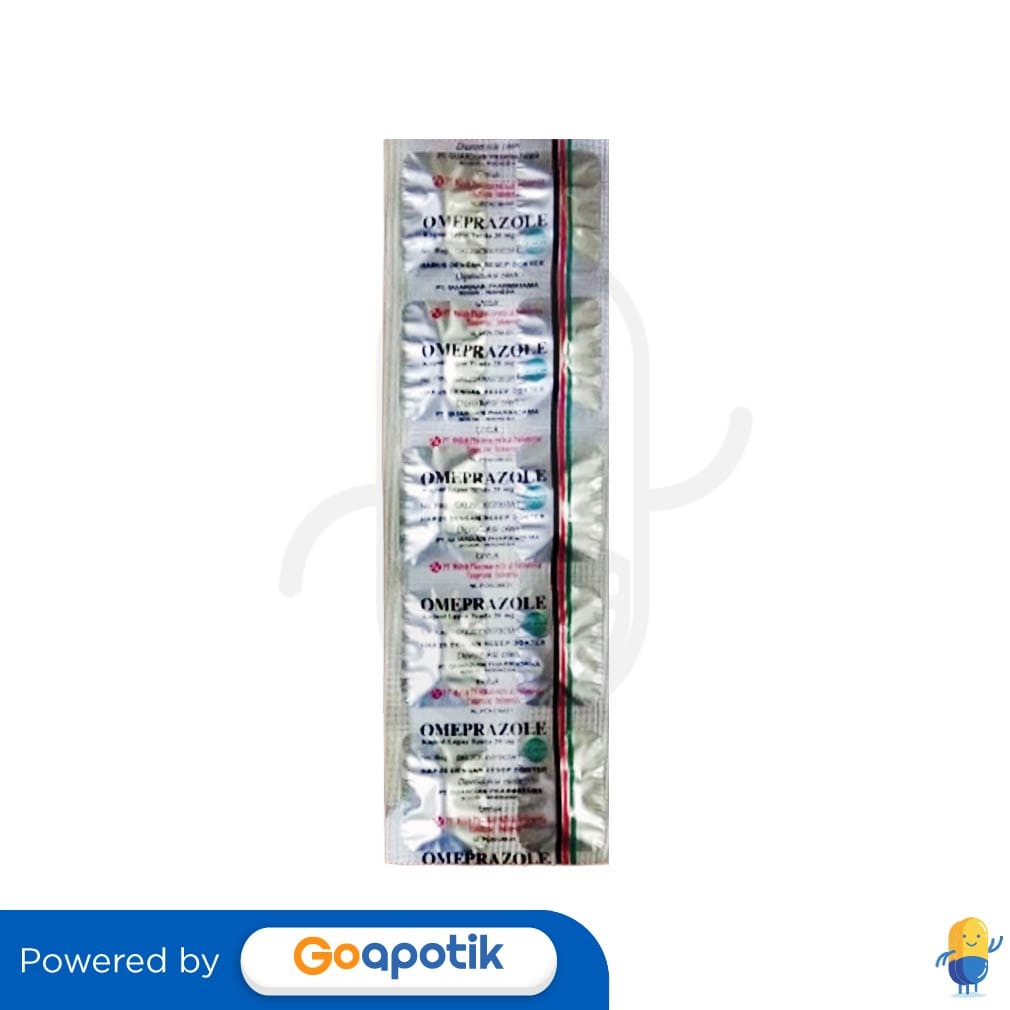 Omeprazole Nulab 20 Mg Strip 10 Kapsul