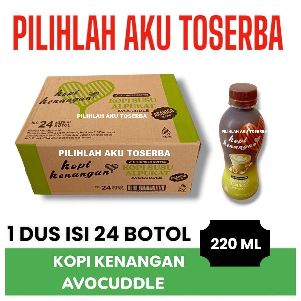 

KOPI KENANGAN AVOCUDDLE AVOCADO 220 ml - ( 1 DUS isi 24 )