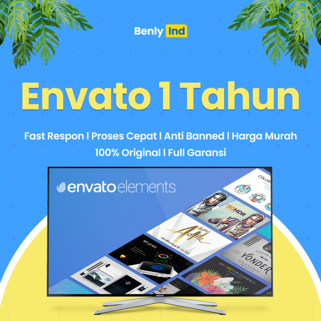 Akun envato 1 TAHUN TANPA VPN