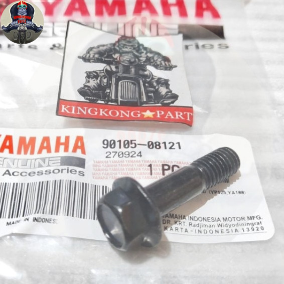 baut shock breaker shock belakang nouvo lele mio smile soul fino original 90105-08121 BOLT FLANGE