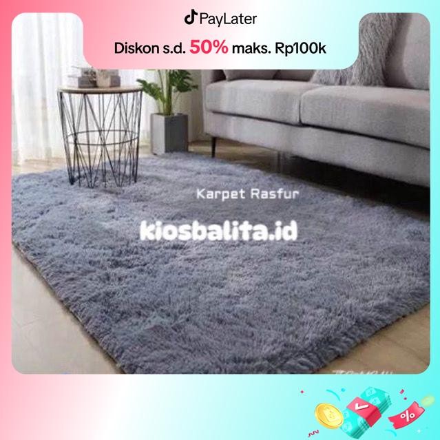 

KARPET BULU RASFUR PREMIUM TEBAL UKURAN 160 X 100CM LEBIH PANJANG & TEBAL