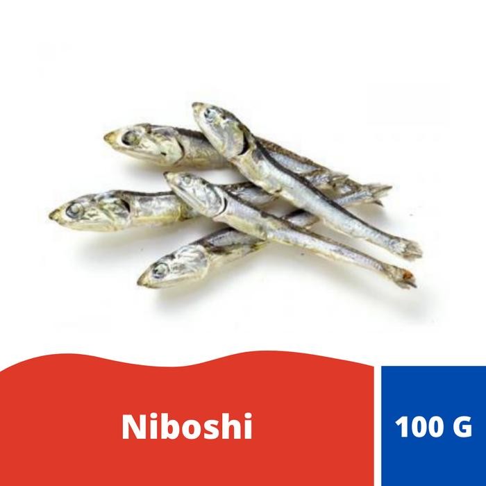

Niboshi or Japanese Dried Sardines. Contains 100 gr Original