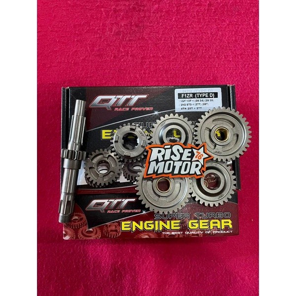 GEAR RATIO F1ZR FORCE 1 TYPE D  QTT