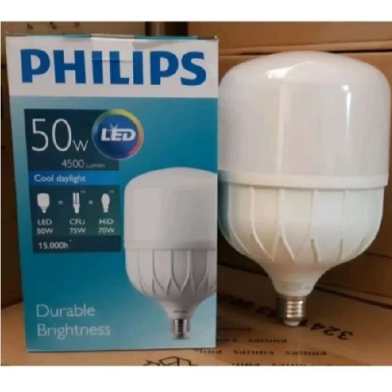 LAMPU PHILIPS 50 WATT TRUEPORCE ORIGINAL  LED TERLARIS /dus polos