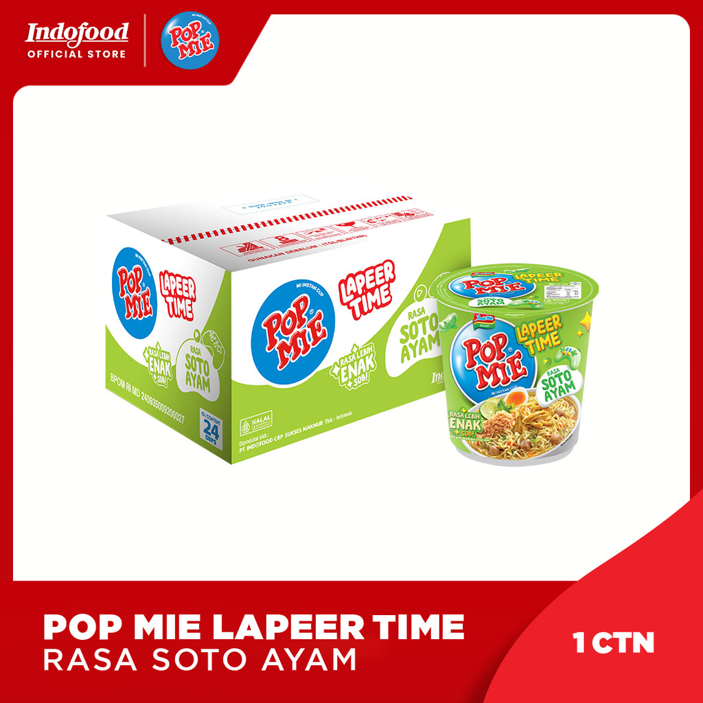 

CTN - Pop Mie Soto Ayam Lapeer Time 75 g