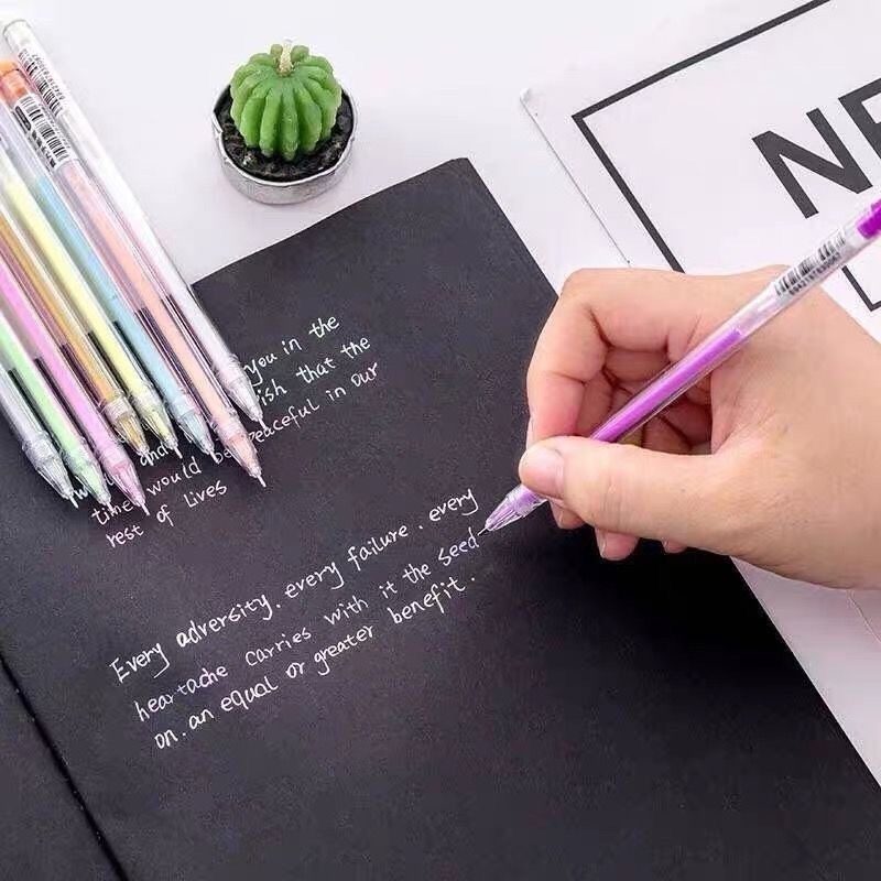 

LPL Buku Tulis Warna Hitam Isi 28 Lembar Buku Catatan Kertas Hitam Ukuran A6 A5 B5 Black Paper Plain Notebook DIY Scrapbook Agenda Foto Diary Kreatif