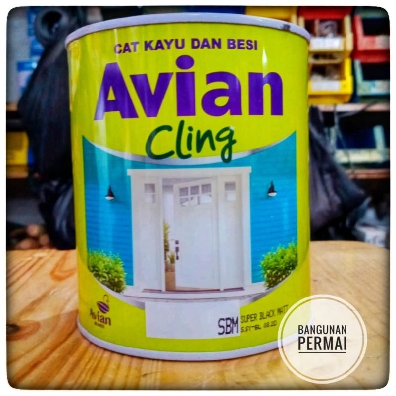 AVIAN CLING CAT MINYAK KAYU DAN BESI/CAT KAYU DAN BESI AVIAN/CAT MINYAK AVIAN KAYU DAN BESI 1 KG