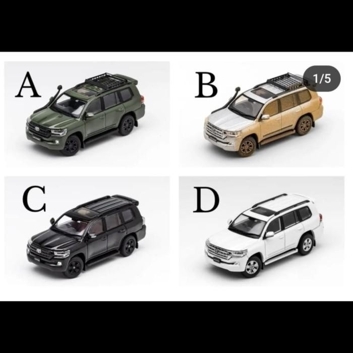 LP2155 GCD Skala 64 Toyota Land Cruiser LC200 Silver Dirt Snorkle ( Type B )