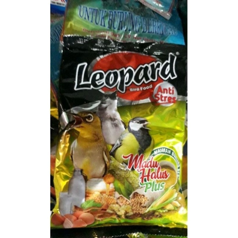 PAKAN BURUNG BAHAN ( VOER LEOPARD )
