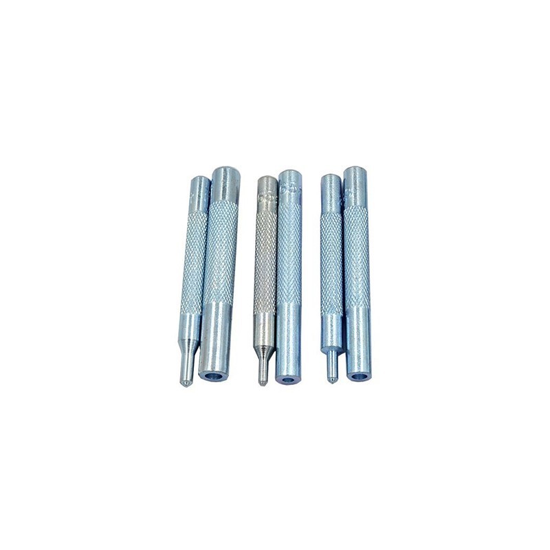 Partenzil Alat Pasang Kancing Cetet Besi 2Pcs Alat Pemasang Kancing Jepret Besi Alat Pasang Kancing