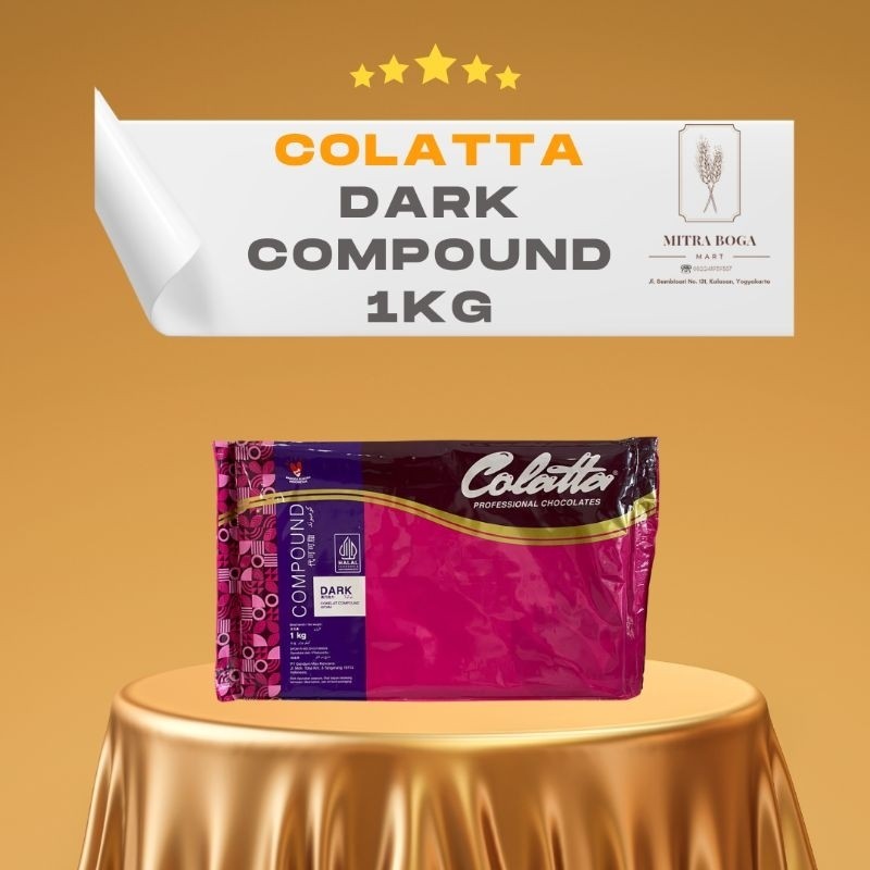 

Coklat Batang - Collata Dark Compound Chocolate 1KG