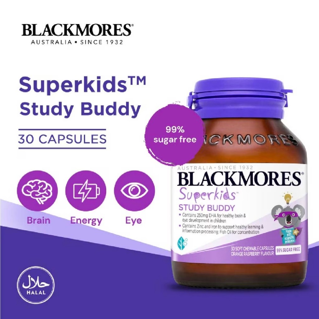 BLACKMORES SUPERKIDS STUDY BUDDY 30