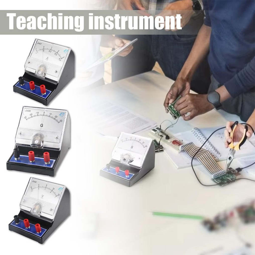 Volt meter ampere meter analog / Besar amperemeter sensitif DC / Galvanometer Sensor / ampere meter 