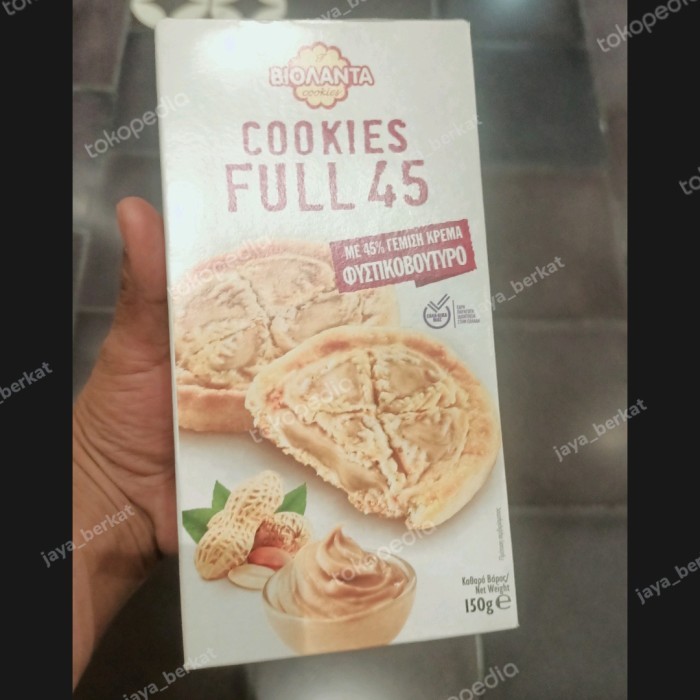 

violanta cookies full 45 peanut butter cream 150gr