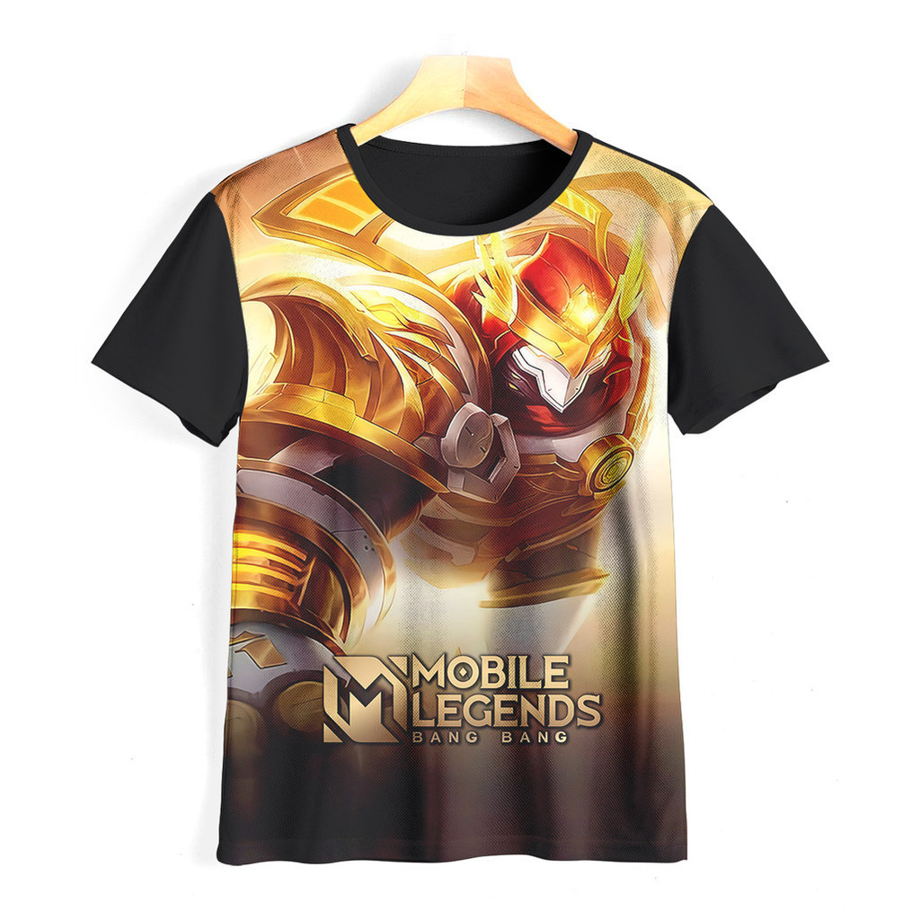 Kaos Anak Aldous 06ML002ALDOUS - Baju Anak MLBB Mobile Legends Untuk Umur 1-12 Tahun - Clemir Store