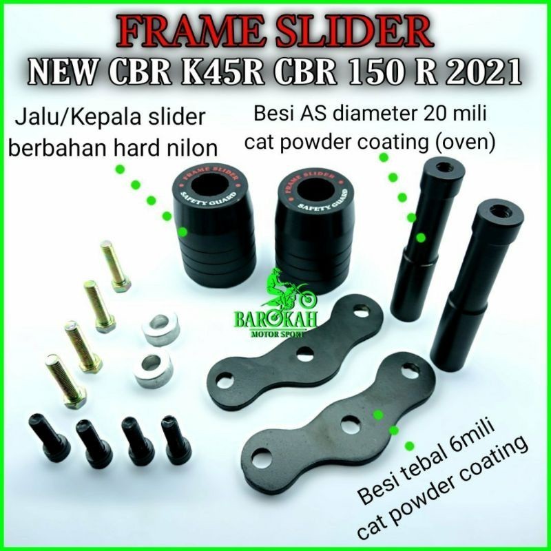 Frame Slider New Cbr K45R Cbr 150 R 2021