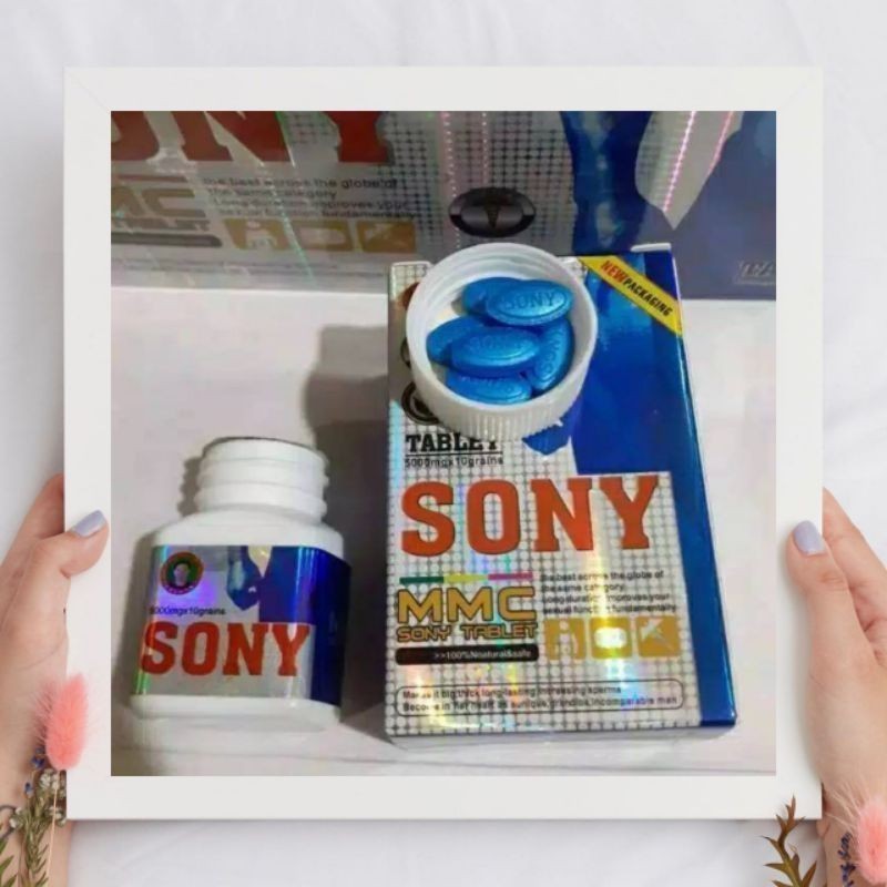 SONY ASLI ORIGINAL ISI 10 BUTIR MENAMBAH STAMINA PRIA OBAT HERBAL VITALITAS TAHAN LAMA (GRATIS ONGKI