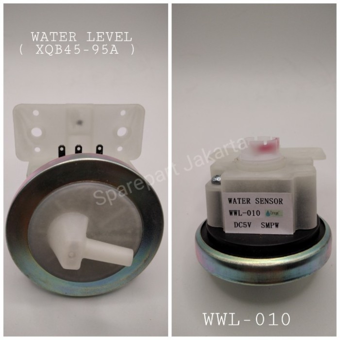 Water level mesin cuci Toshiba WWL-010.