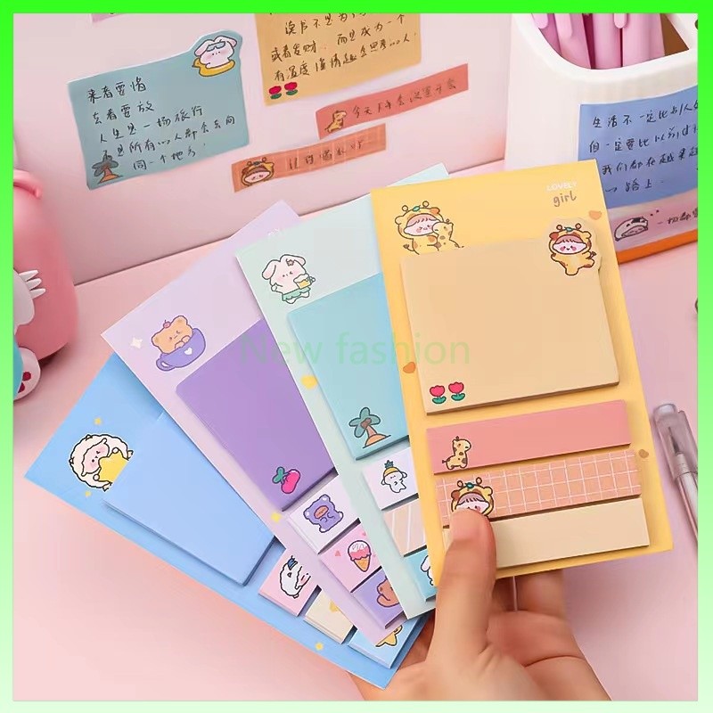 

Catatan Tempel Kartun/ Catatan Tempel Penanda Hewan Lucu Catatan Lucu