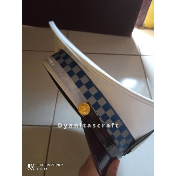 RF46TJ Pet Bintara Lantas Terbaru Polri HM Mawardi Sukabumi Original