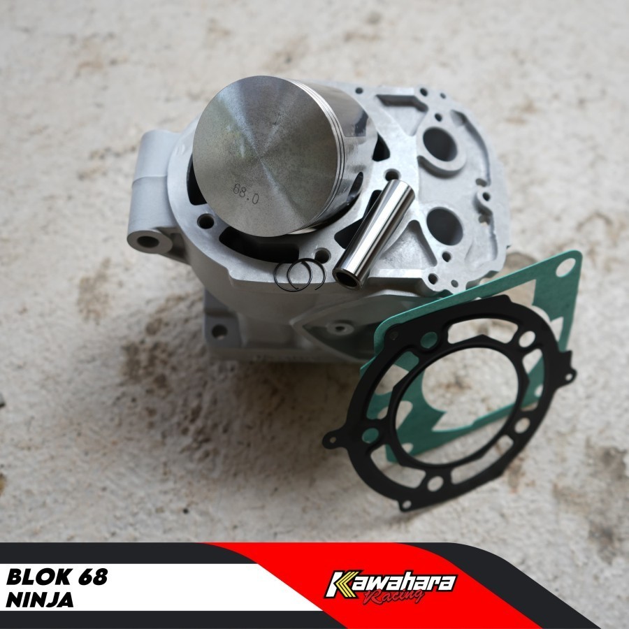 Blok Ninja 2T /Cylinder Blok Ninja R-Ninja RR 2T 68mm Nicasil Kawahara