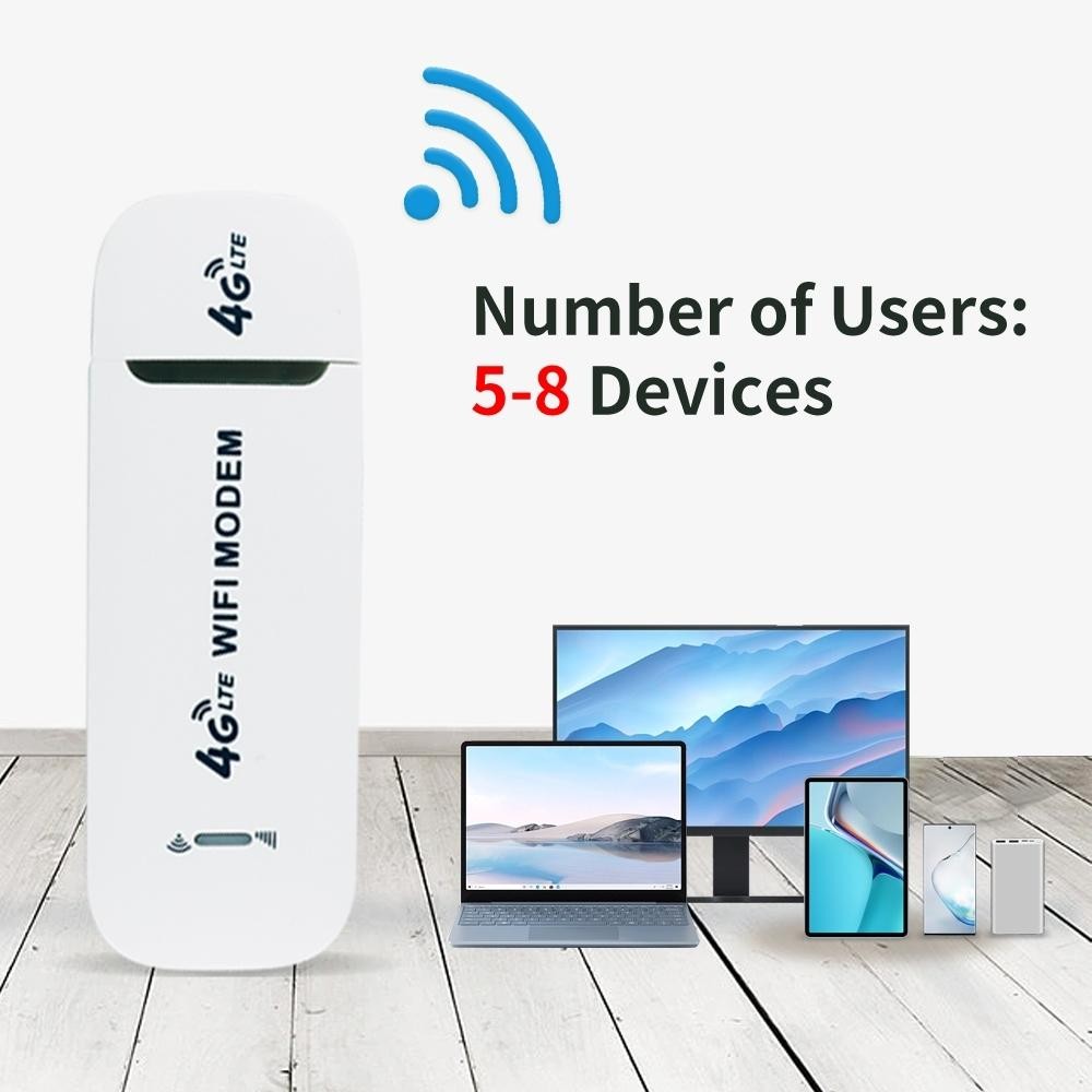 MODEM WIFI 4G ALL OPERATOR SIM CARD 150 MBPS PORTABLE