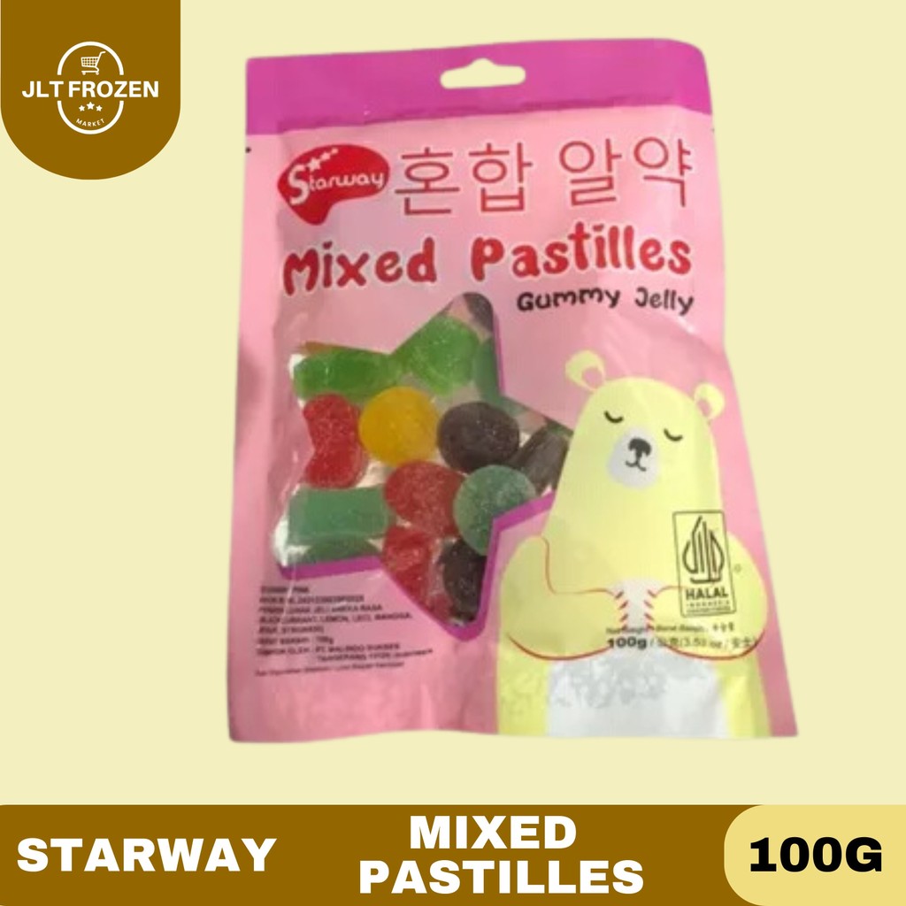 

Starway Waisun Mixed Pastiles Jelly / Permen Jeli / Yupi / Permen Malaysia 100G