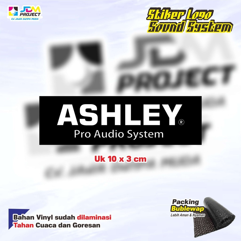 

Cetak Kilat - STIKER SOUND SYSTEM ASHLEY SPL AUDIO RDW ANTI AIR
