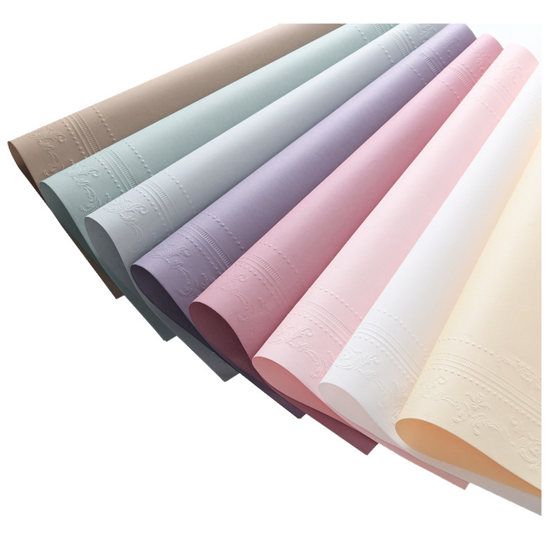 

Embossed Rose Package, Flower Paper, Retro Bouquet Packaging, Thick Art Paper, Flower Shop Supplies, 10 Sheets