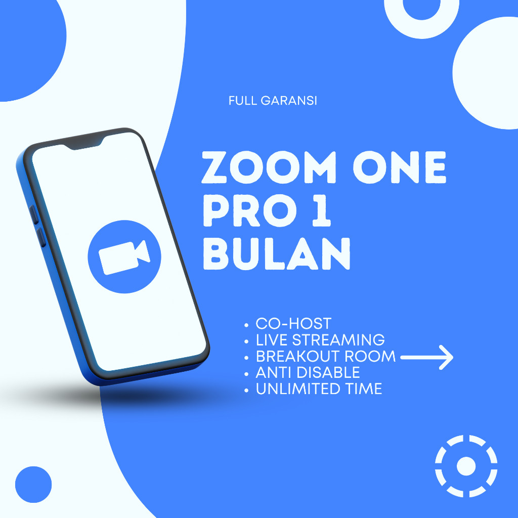 ZOOM PREMIUM BULANAN TERMURAH