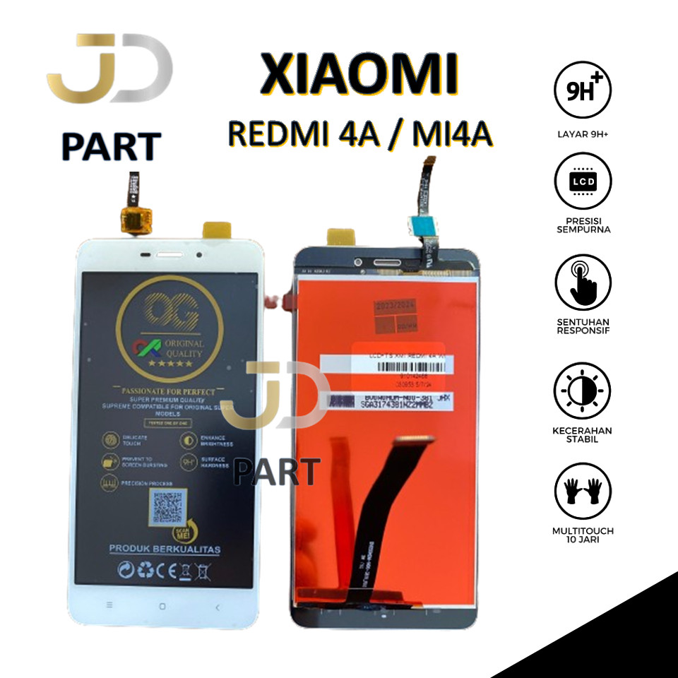 LCD REDMI 4a - LCD TOUCHSCREEN FULLSET XIAOMI REDMI MI4A REDMI 4A COMPLETE ORI