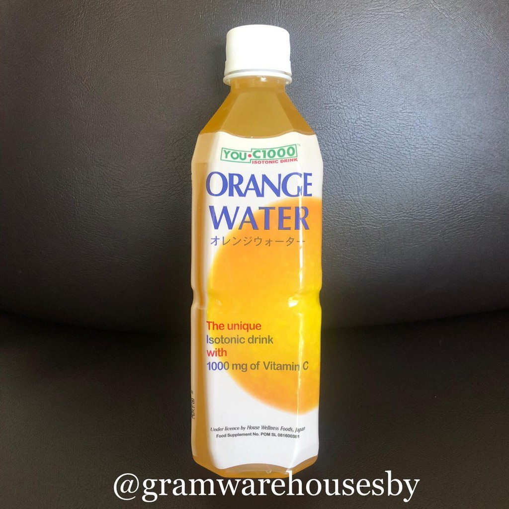 

UC WATER ORANGE 500ml YOU C1000