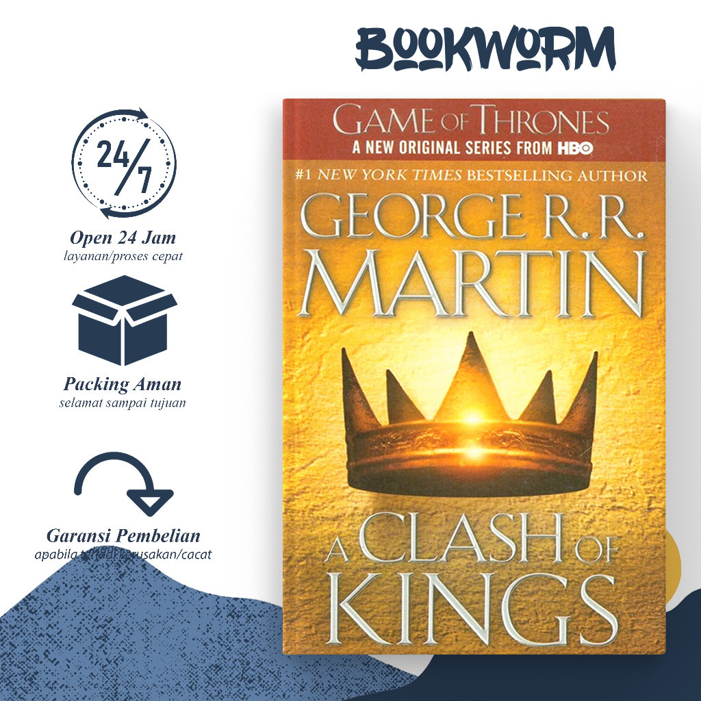 A Clash of Kings by George R. R. Martin (English)