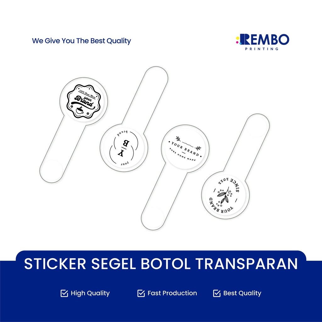 

Cetak Stiker Segel Botol dan Toples Transparan Sticker Segel Makanan Kemasan