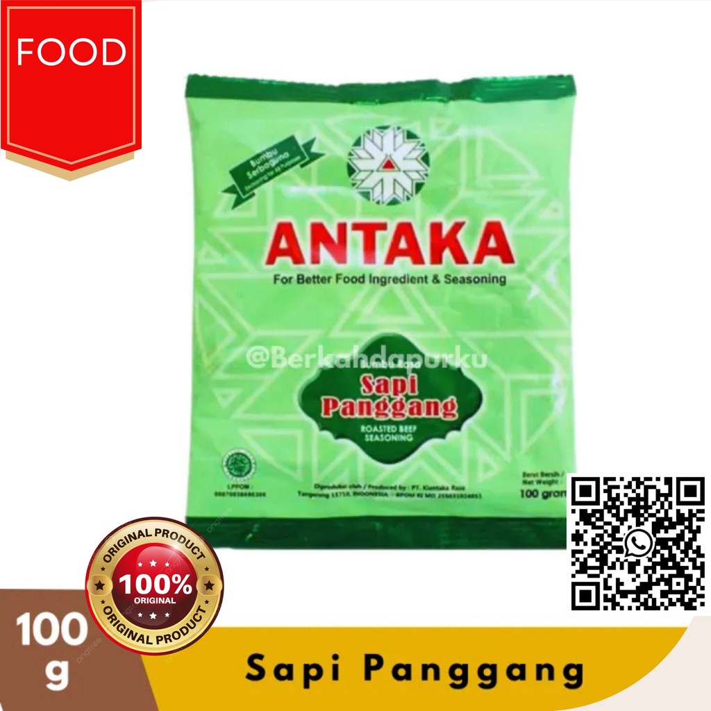 

Antaka Bumbu Sapi Panggang 100g Bumbu Tabur Instan Termurah