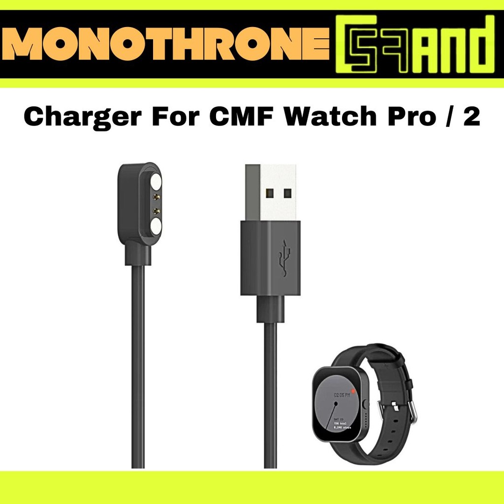 Kabel Charger Nothing CMF Watch Pro CMF Pro 2 Ticwatch Oppo Watch Free CMF By Nothing